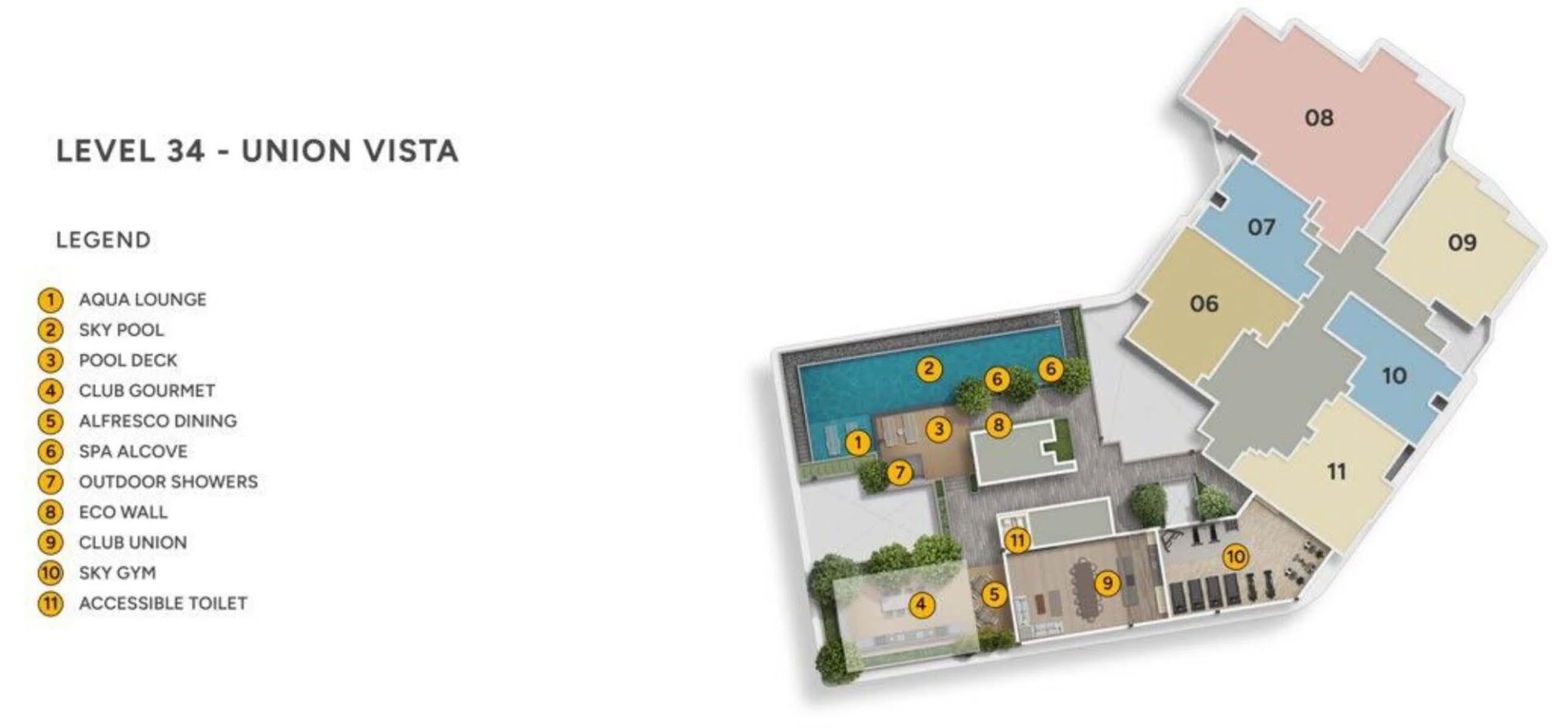 Union Square Residences siteplan